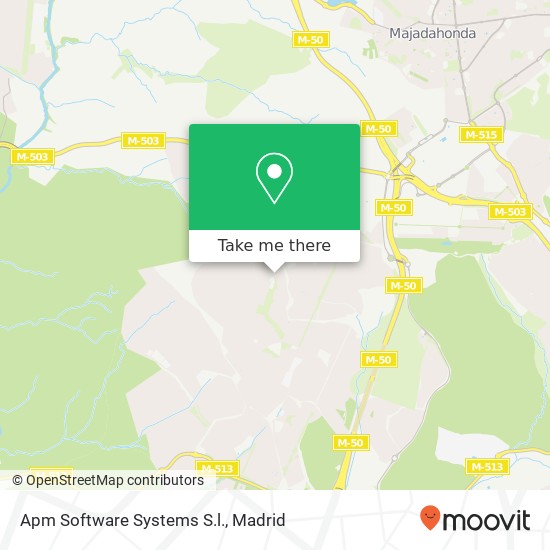 Apm Software Systems S.l. map