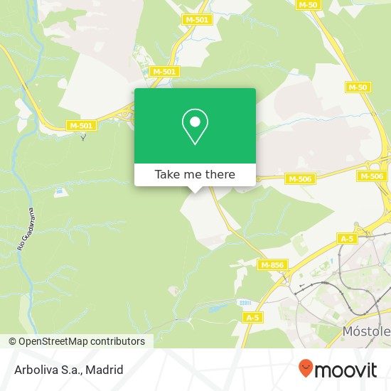 Arboliva S.a. map