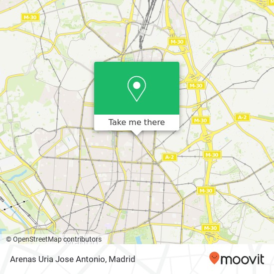 Arenas Uria Jose Antonio map