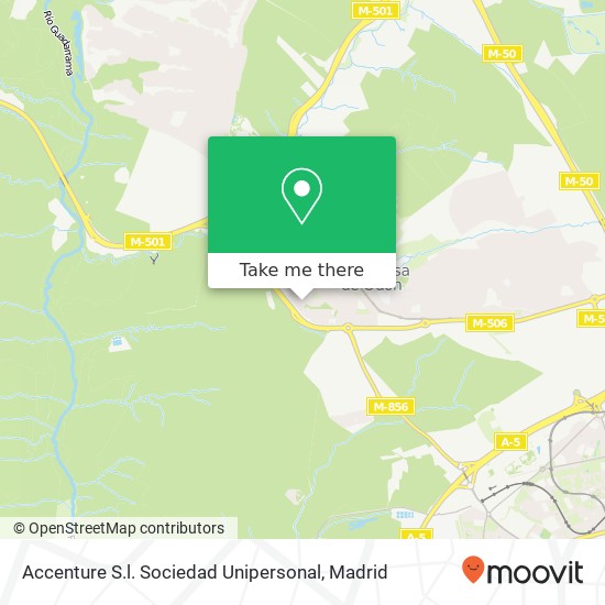 Accenture S.l. Sociedad Unipersonal map