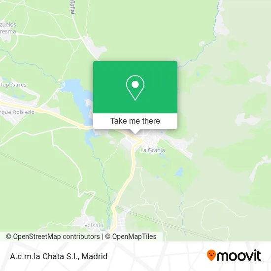 A.c.m.la Chata S.l. map