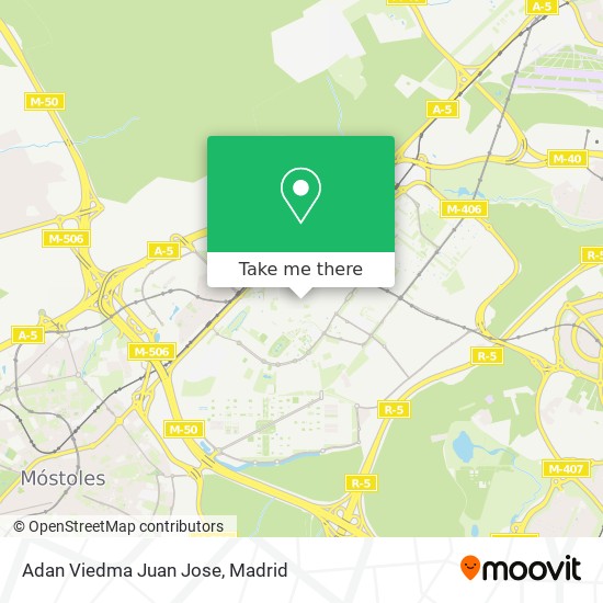 Adan Viedma Juan Jose map