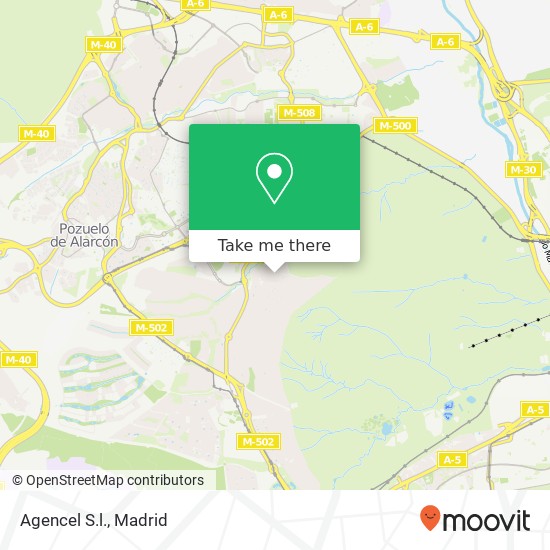 Agencel S.l. map