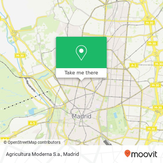 Agricultura Moderna S.a. map