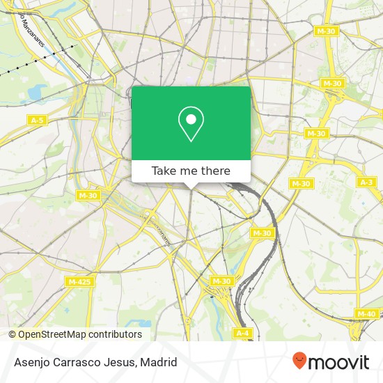 Asenjo Carrasco Jesus map