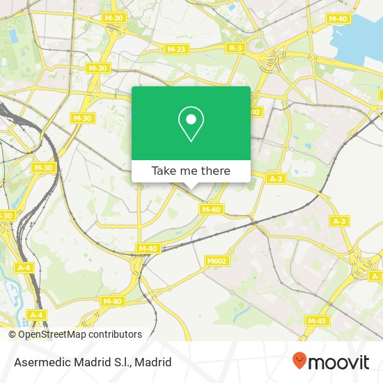 Asermedic Madrid S.l. map