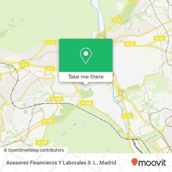 Asesores Financieros Y Laborales S. L. map