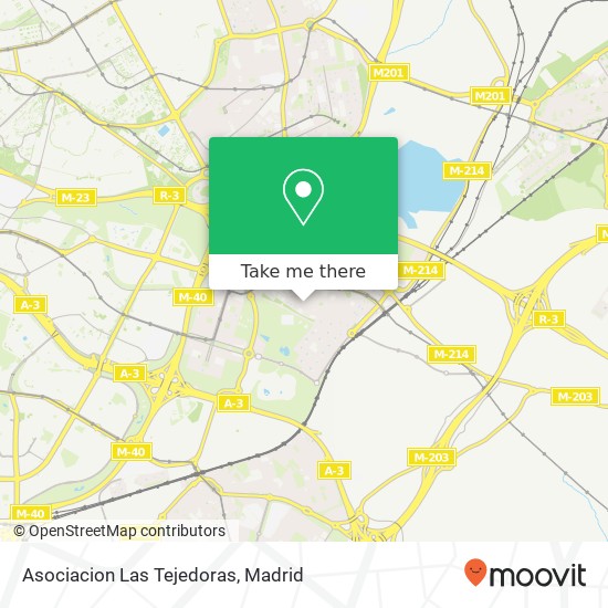 Asociacion Las Tejedoras map