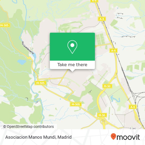 Asociacion Manos Mundi map