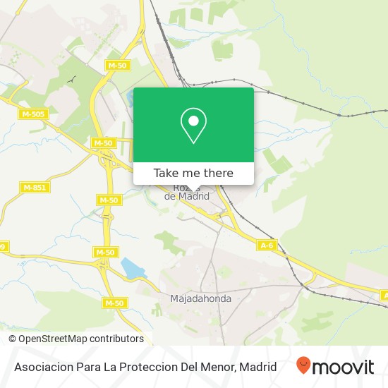 Asociacion Para La Proteccion Del Menor map