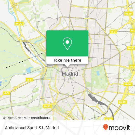 Audiovisual Sport S.l. map