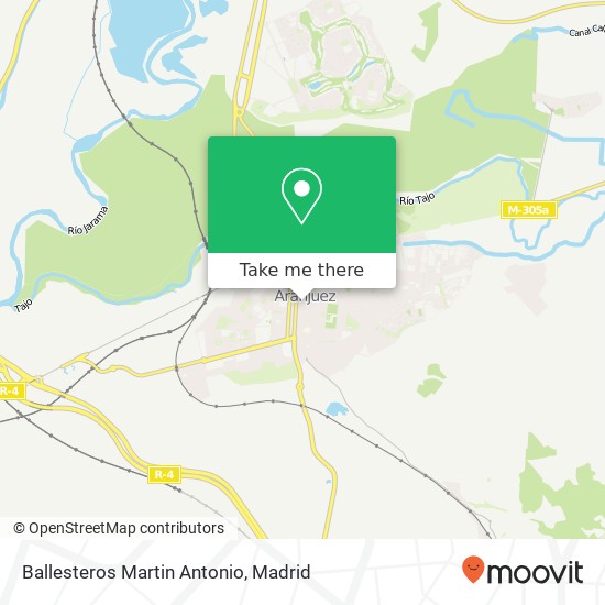 Ballesteros Martin Antonio map