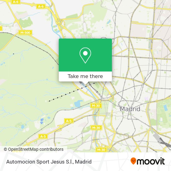 Automocion Sport Jesus S.l. map