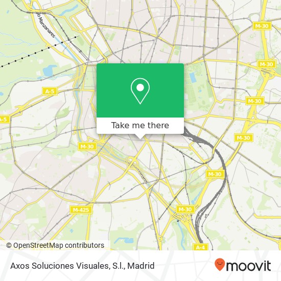 mapa Axos Soluciones Visuales, S.l.
