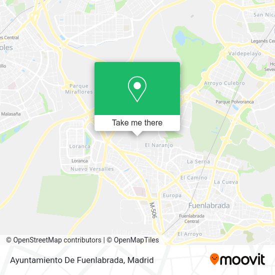 Ayuntamiento De Fuenlabrada map