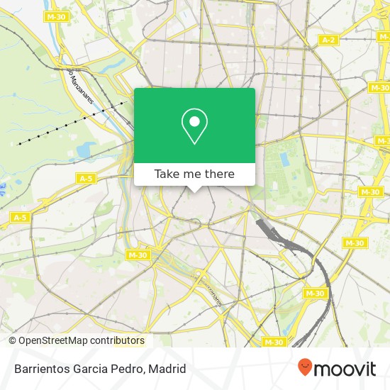 Barrientos Garcia Pedro map