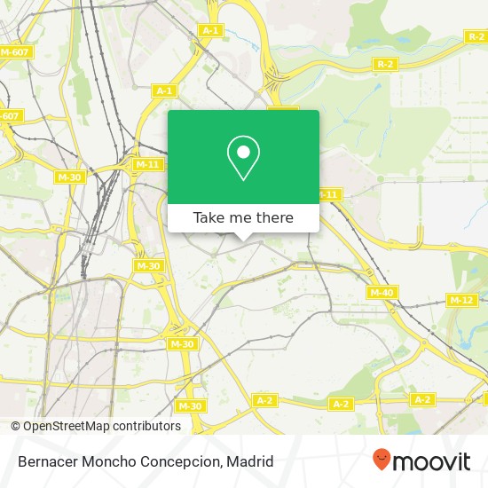 Bernacer Moncho Concepcion map