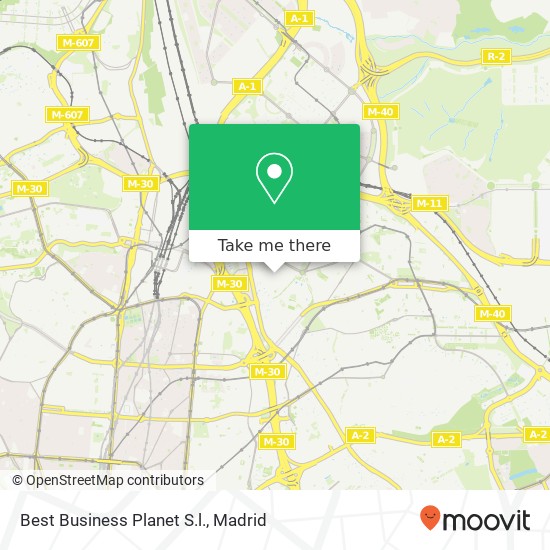 Best Business Planet S.l. map