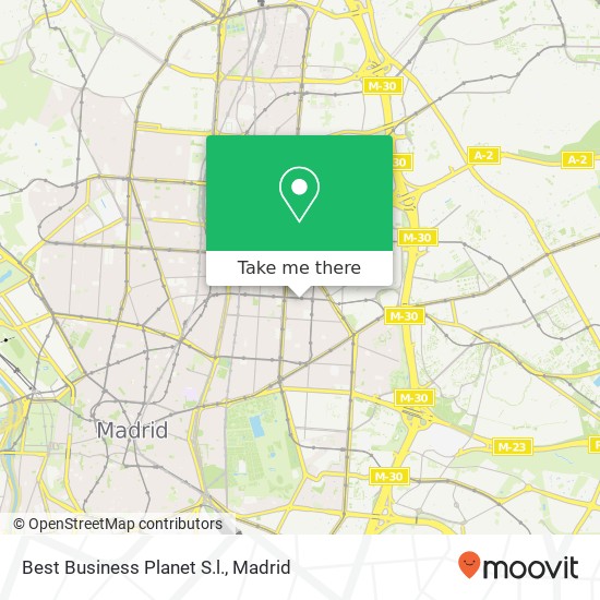 Best Business Planet S.l. map