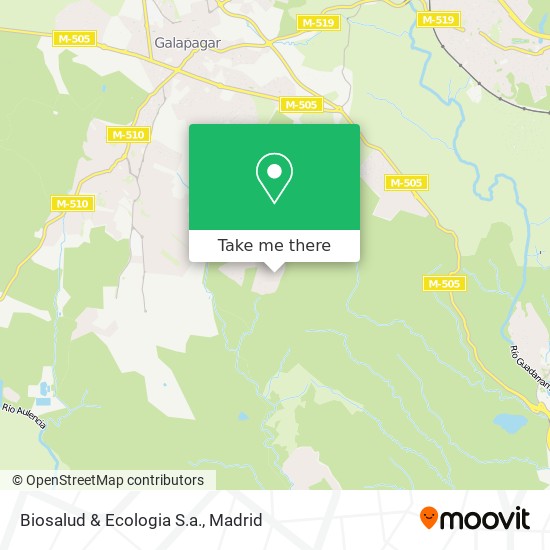 Biosalud & Ecologia S.a. map