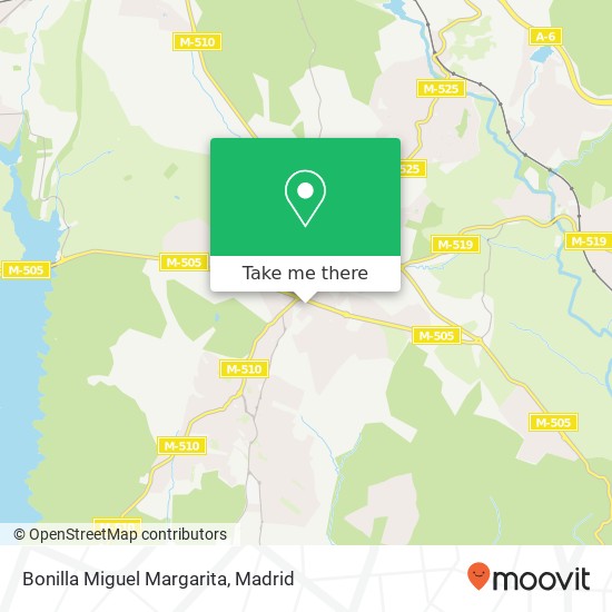Bonilla Miguel Margarita map