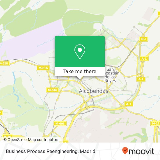 Business Process Reengineering map