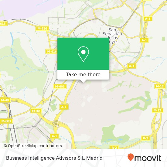 Business Intelligence Advisors S.l. map