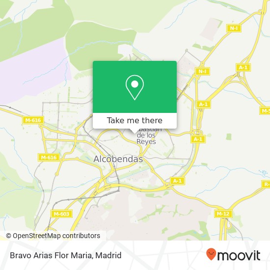 mapa Bravo Arias Flor Maria