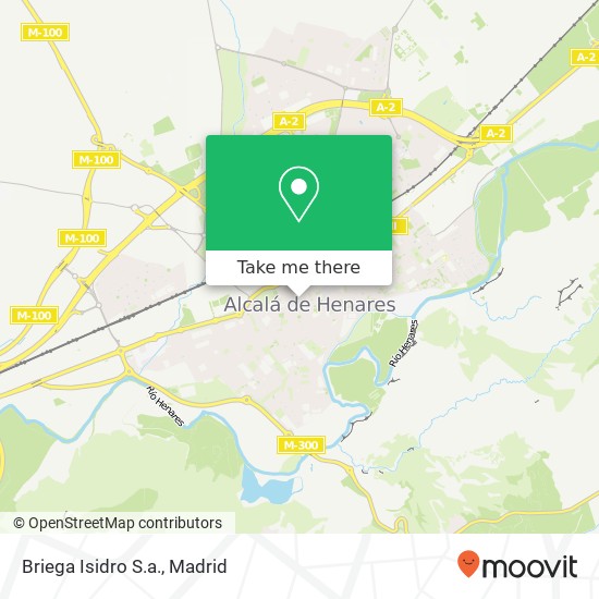 Briega Isidro S.a. map