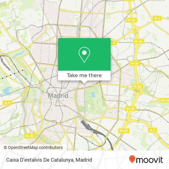 Caixa D'estalvis De Catalunya map