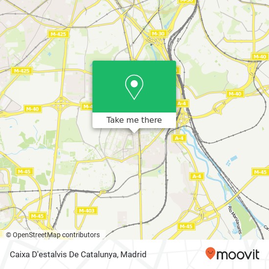 Caixa D'estalvis De Catalunya map