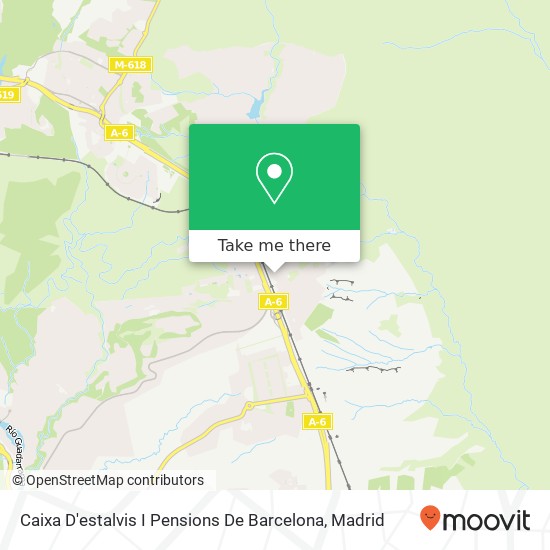 Caixa D'estalvis I Pensions De Barcelona map