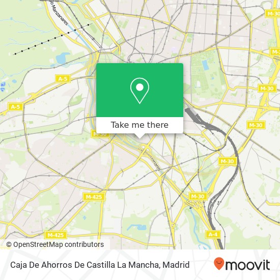 Caja De Ahorros De Castilla La Mancha map