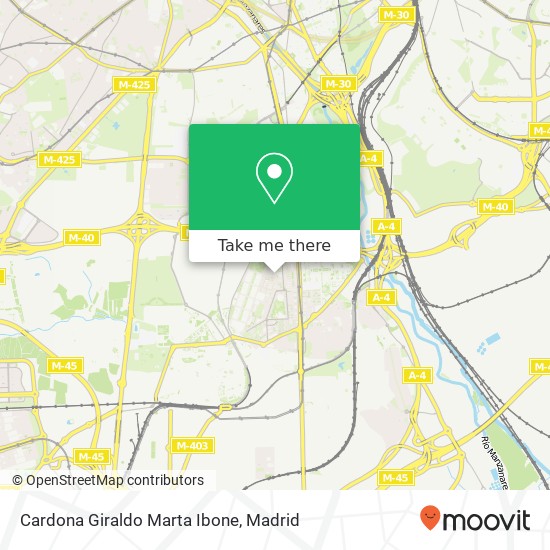 Cardona Giraldo Marta Ibone map