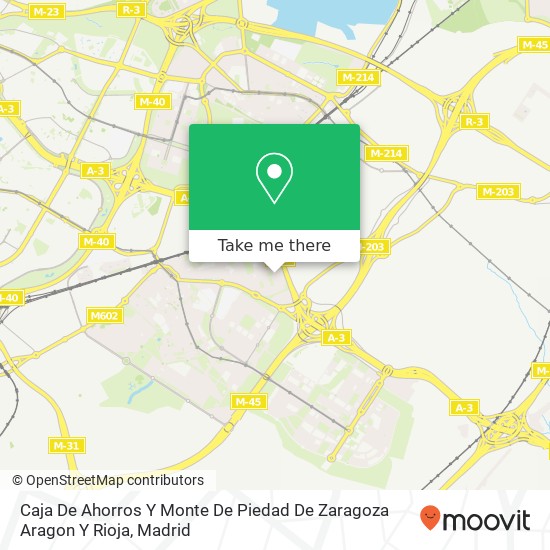 mapa Caja De Ahorros Y Monte De Piedad De Zaragoza Aragon Y Rioja