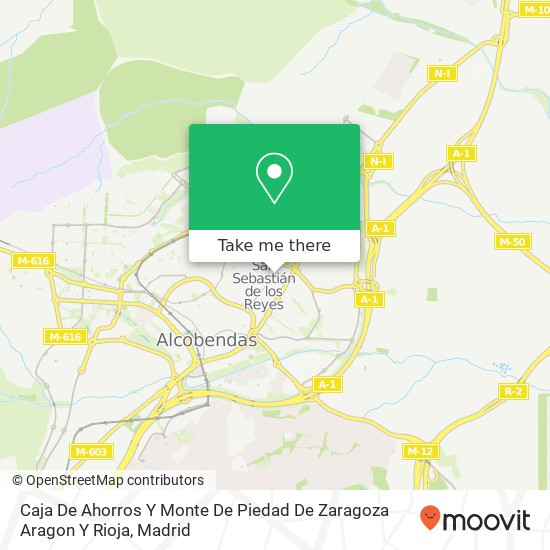 mapa Caja De Ahorros Y Monte De Piedad De Zaragoza Aragon Y Rioja