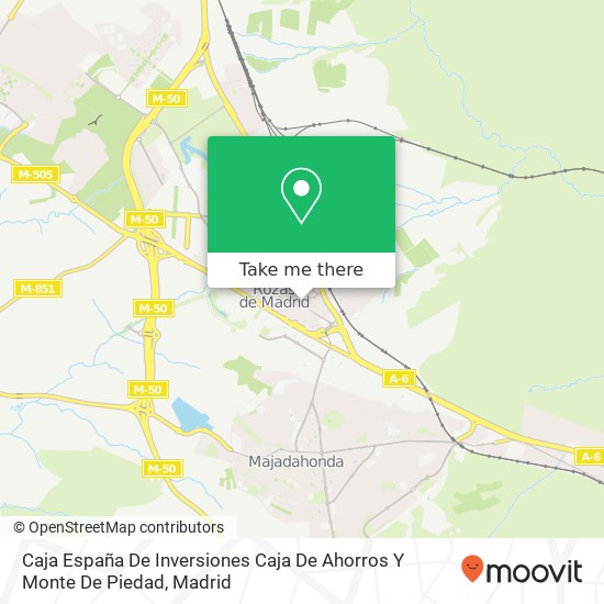 Caja España De Inversiones Caja De Ahorros Y Monte De Piedad map