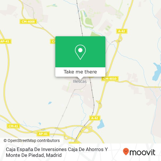 mapa Caja España De Inversiones Caja De Ahorros Y Monte De Piedad