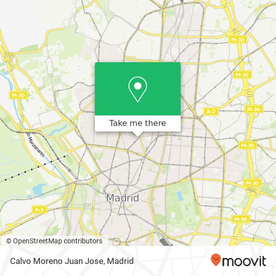 Calvo Moreno Juan Jose map