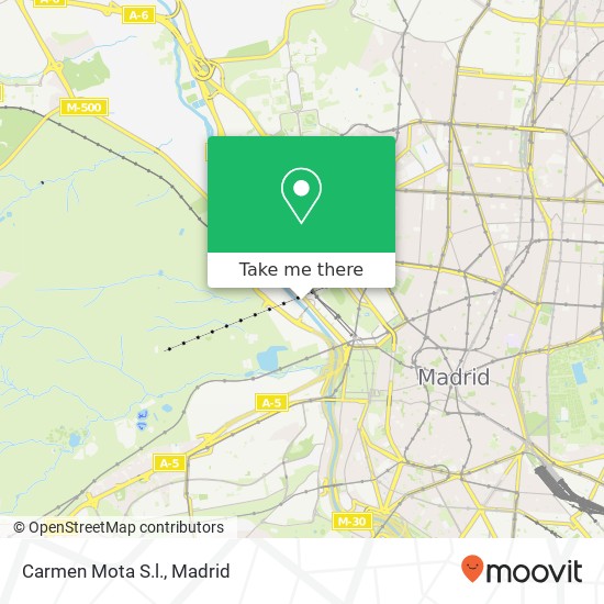 Carmen Mota S.l. map