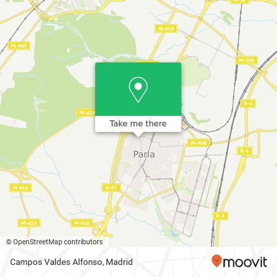 mapa Campos Valdes Alfonso