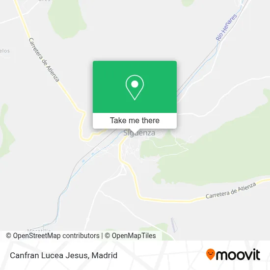 Canfran Lucea Jesus map