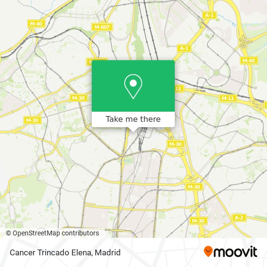 Cancer Trincado Elena map