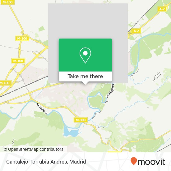 Cantalejo Torrubia Andres map