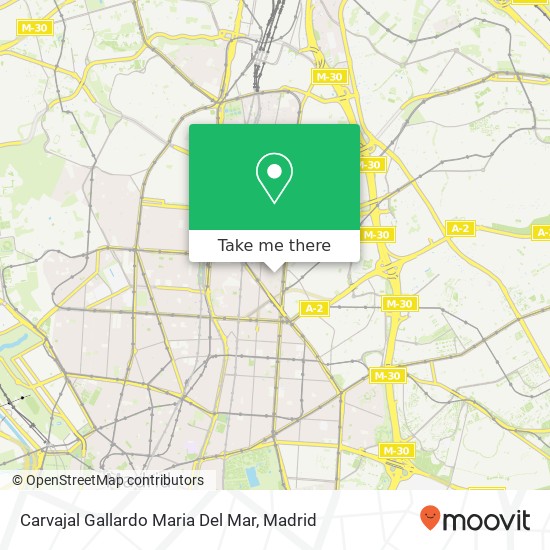 Carvajal Gallardo Maria Del Mar map