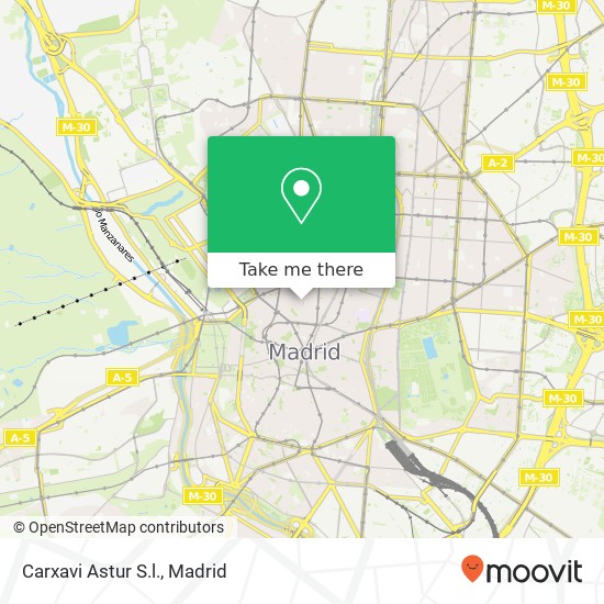 Carxavi Astur S.l. map