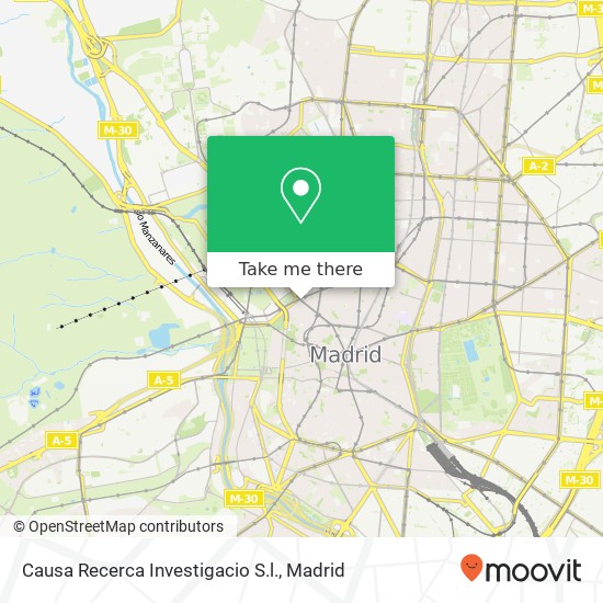 Causa Recerca Investigacio S.l. map