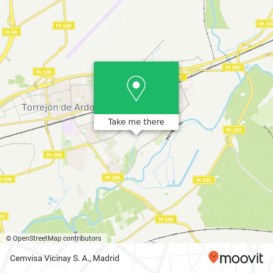 Cemvisa Vicinay S. A. map