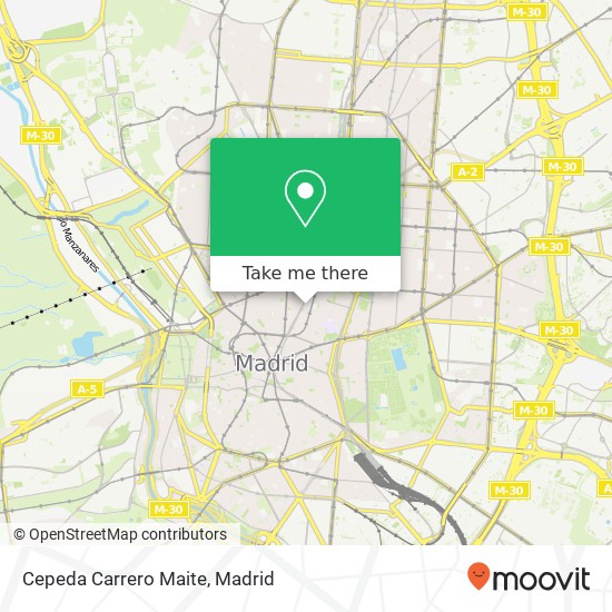 mapa Cepeda Carrero Maite