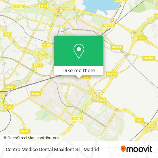 Centro Medico Dental Maxident S.l. map